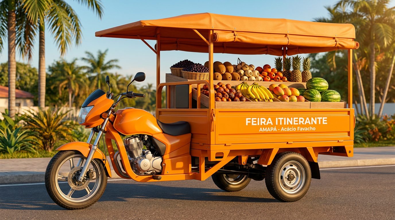 Feira Móvel de Frutas Amazônicas